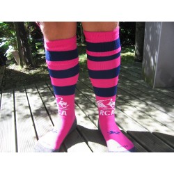 PAIRE DE CHAUSSETTES RAYEES PERSONNALISEES