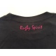 T-shirt Rugby Spirit logo Fushia