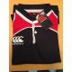 Maillot de jeu Rugby LANDSDOWNE Noir rouge 