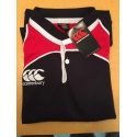 Maillot de jeu Rugby LANDSDOWNE Noir rouge 