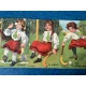 Série de 3 cartes postales " The hockey girl"