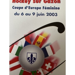 coupe d'Europe Féminine du 6 au 9 juin 2003