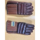 Paire de gants gardien vintage en cuir